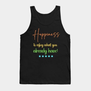 Secret to Happiness Tank Top